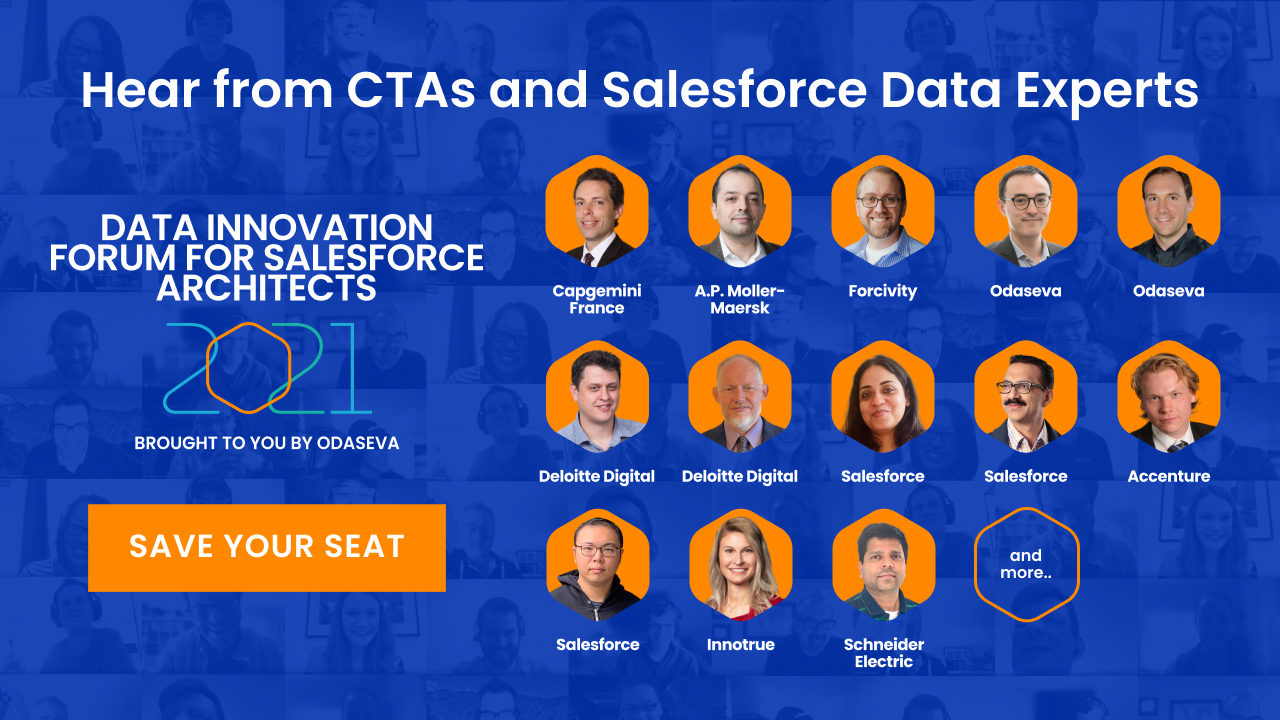 Data Innovation forum for Salesforce Architects 2021
