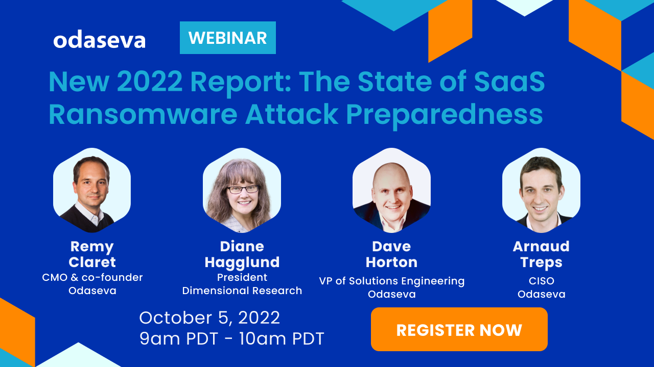 2022 State of SaaS ransomware