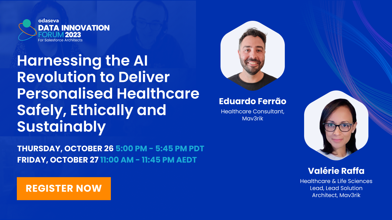 Harnessing the AI Revolution to Deliver Personalised Healthcare Safely, Ethically and Sustainably