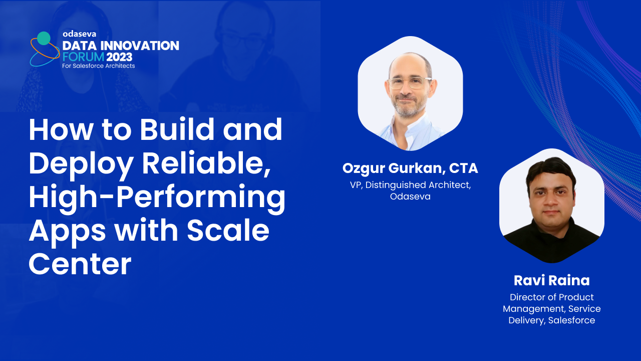 How to Build and Deploy Reliable, High-Performing Apps with Scale Center